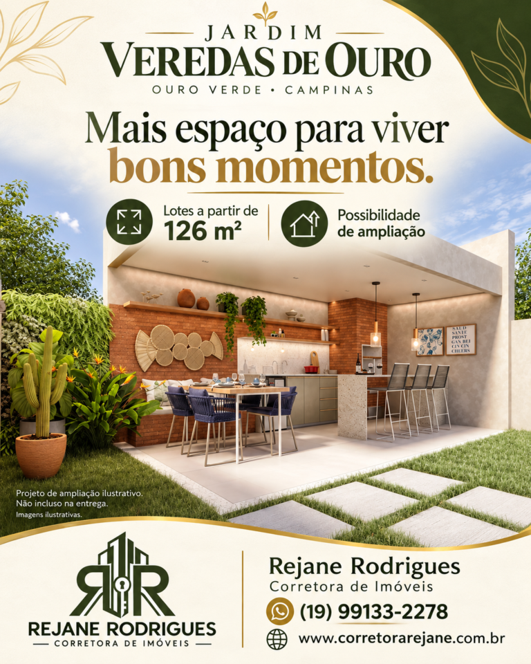Jardim Veredas de Ouro — ambiente 3